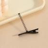 Custom Black Metal DIY Duckbill Hair Clips for Kids - Versatile and Stylish Headwear Accessories