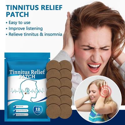 Náplast na tinnitus na závratě, tinnitus, ztrátu sluchu, akupunkturní náplast, náplast pro zdraví uší