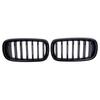 Glänzschwarzer Single-Bar Kühlergrill für BMW X5 F15 (2014-2018) und X6 F16 (2015-2019)
