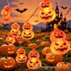 Colorful LED Halloween Ghost String Lights: Cute, Decorative Halloween Lighting