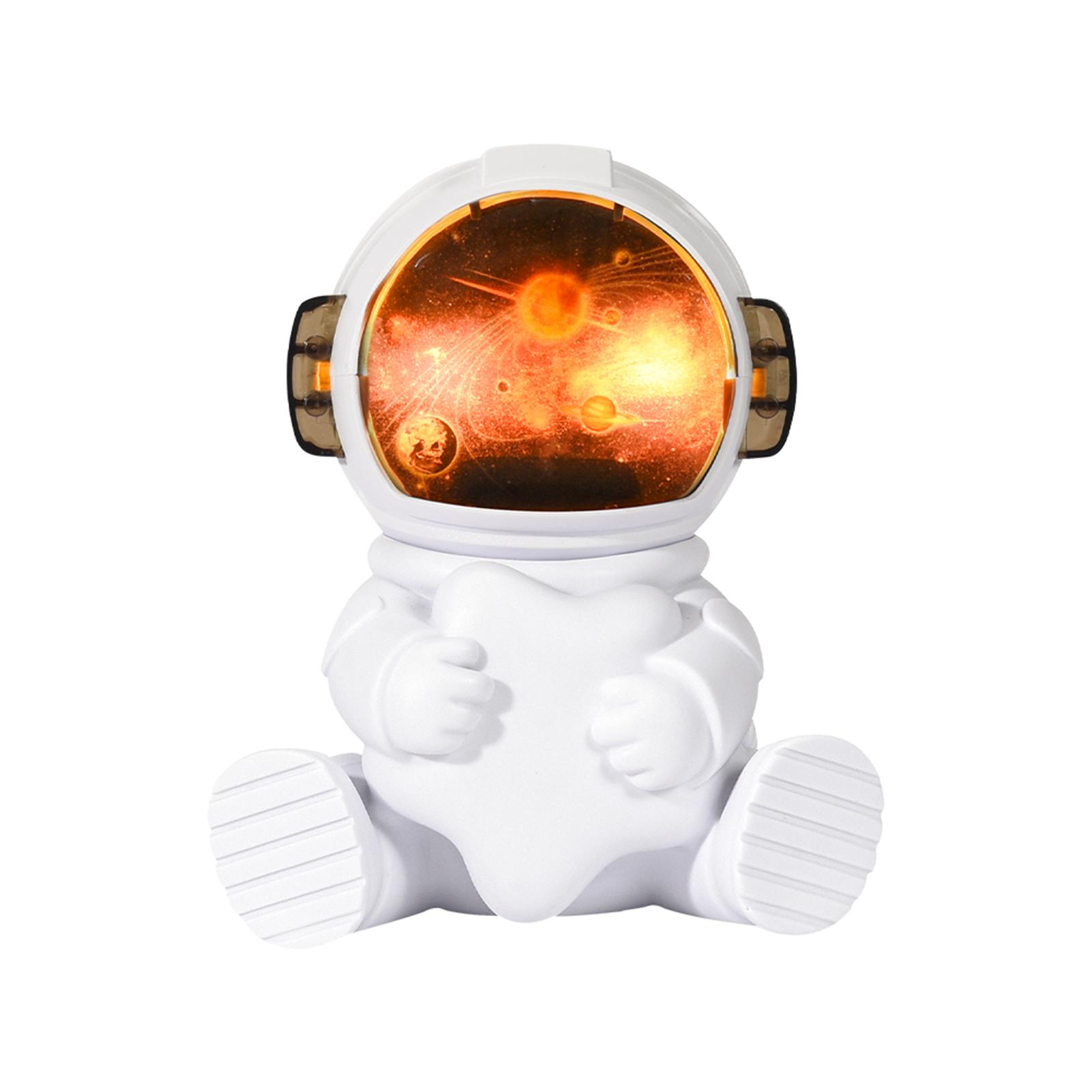 

Creative Astronaut Model Humidifier Cotton Swab Air Humidifier Home Quiet USB Rechargeable Home Desktop Star Moon Diffuser Gift CHINA