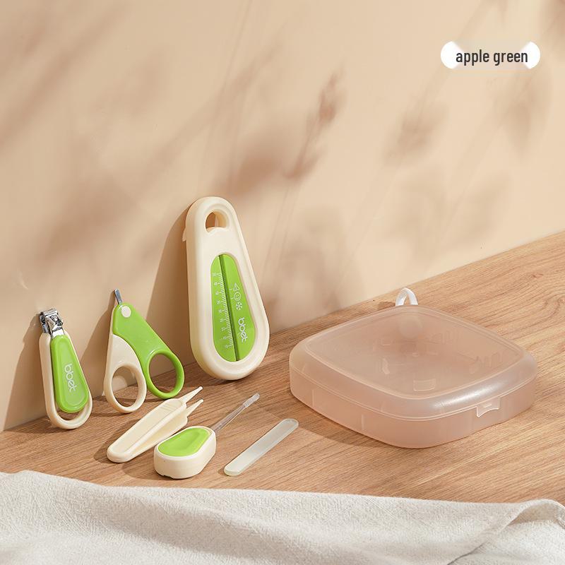 Newborn Safety Baby Nail Scissors Set – Anti-Pinch Design for Infants