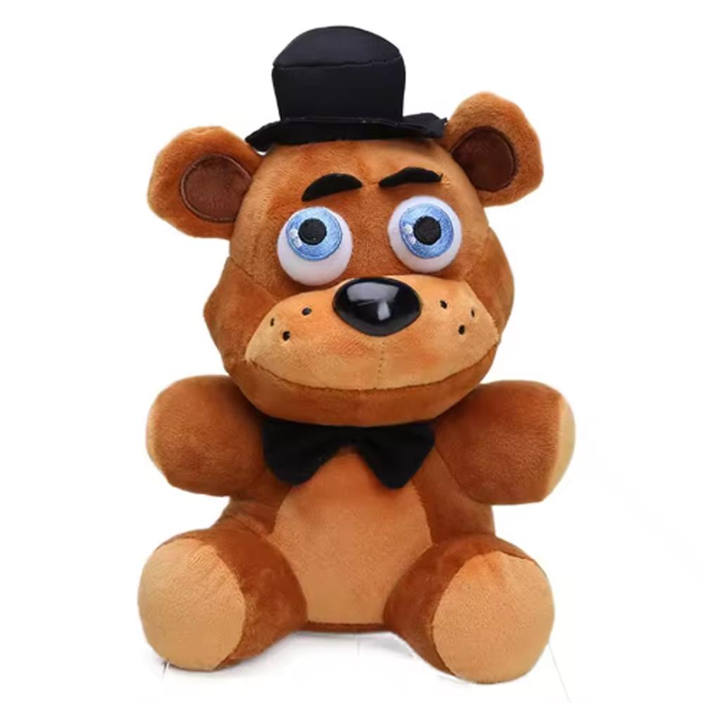 spot New FiveNight At Freddy Fnaf Cute Plush Toys Game Doll Bonnie Bear Foxy Cartoon Stuffed Dolls Freddy Toys For Children Gif