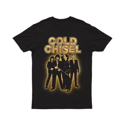 Cold Chisel — Cold Chisel Band Member T Shirt Black All Size KK157 Unisex T-Shirt