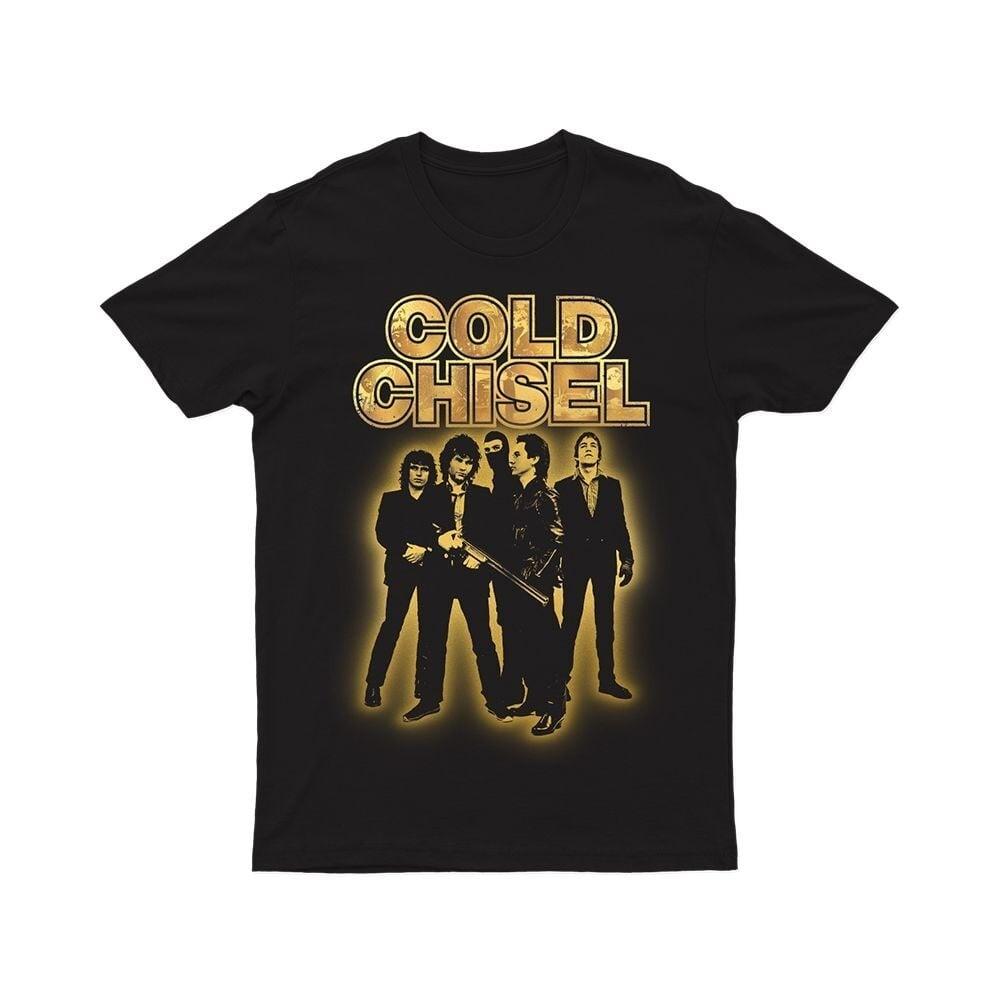 

Cold Chisel — Cold Chisel Band Member T Shirt Black All Size KK157 Unisex T-Shirt S