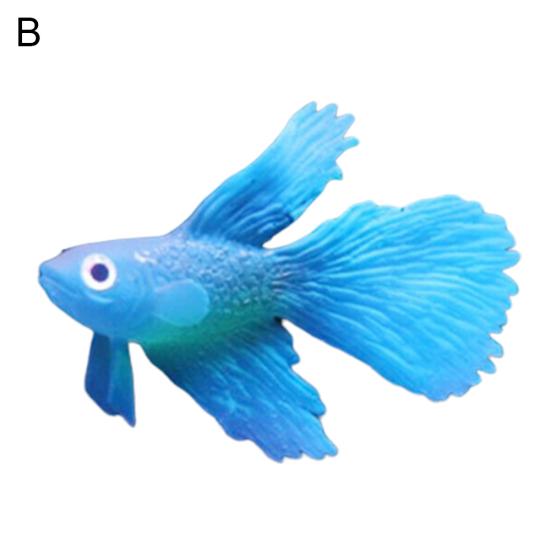 Luminous Glowing Floating Simulation Clownfish Fighting Fish Aquarium Decor