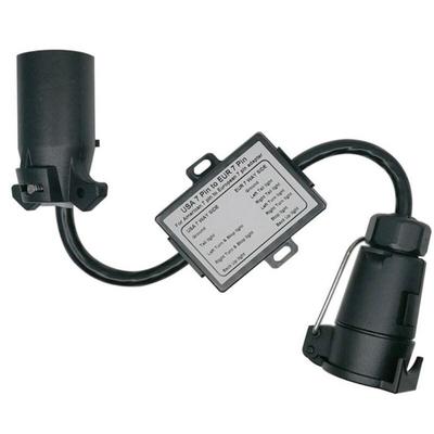 Trailer Connector American 7-pin To European-style 7-pin Separation Brake Light
