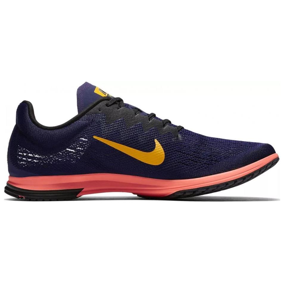 Nike Tênis de Corrida Casual de Cano Baixo Durável Antiderrapante Air Zoom Streak LT 4 Masculino sneaker Preto Amarelo 924514-480