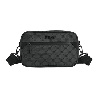 Fashion Casual Adjustable Detachable Shoulder Strap Fabric Crossbody Shoulder Bag Men Bags Black F13M518106F