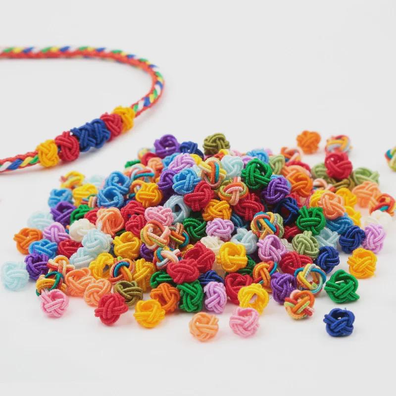 Hand-Woven Pineapple Knot Bracelet DIY Kit: Chinese Knot Jewelry Accessories