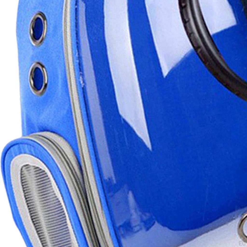 Pet Backpack Transparent Carrying Travel Bag for Outdoor Use Camping