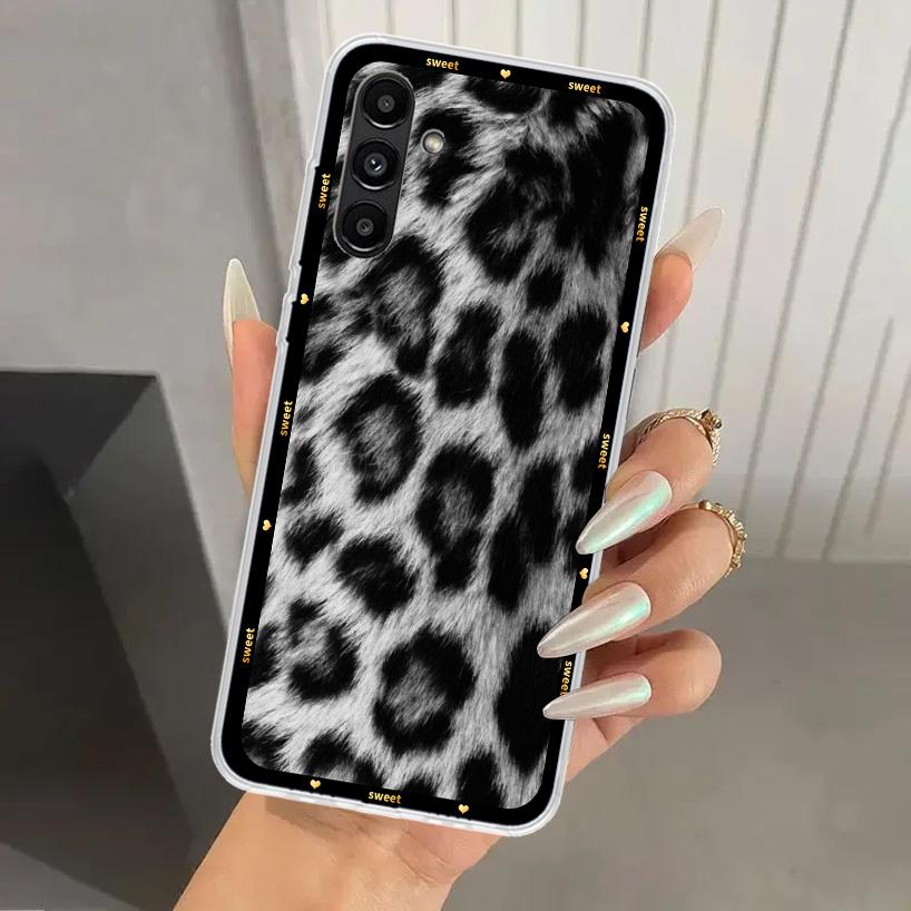 Animal Leopard Print Phone Case for Samsung Galaxy A17 A16 A37 A26 A36 A57 A56 A15 A25 A35 A55 A14 A24 A34 A54 A13 A23 A33 A53 G