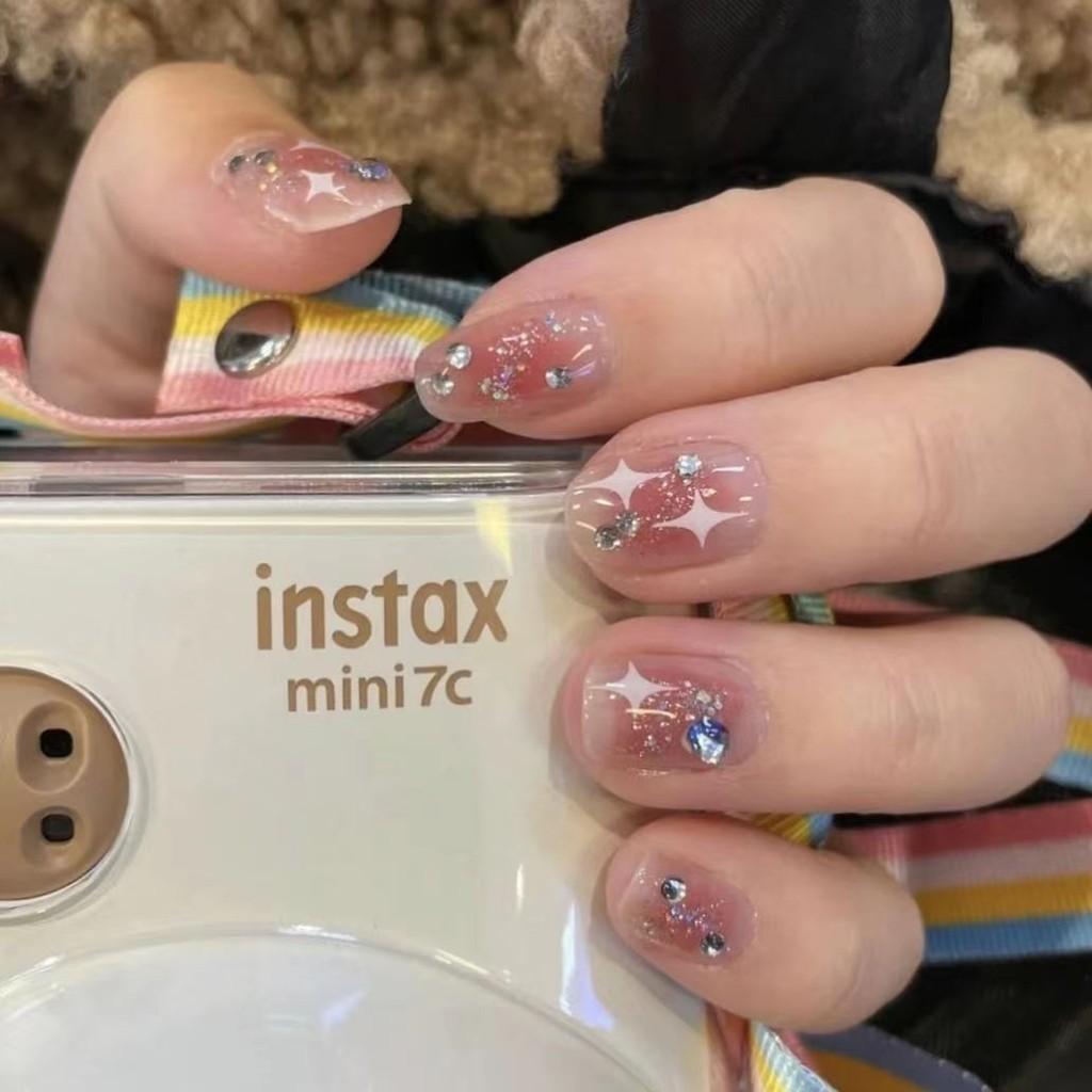 

Wearable Handmade Nail Phototherapy Sticker Star Pattern Whitening Detachable L