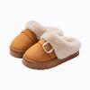 New Cotton Slippers Medium Help Winter Bag and Indoor Home Warmth Plush Cotton Shoes Winter