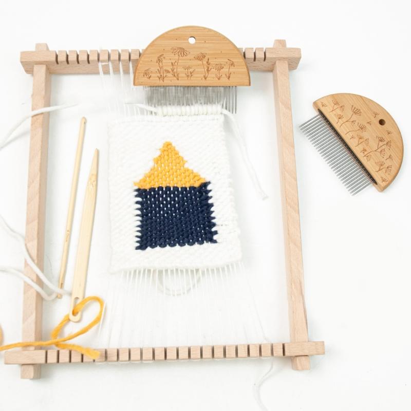 Hair Braiding Tool Håndveving Kam Verktøy Tapetry Weaving Accessory