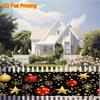 Christmas Bells Banner, Winter Holiday Party Design, Polyester Outdoor Garden Porch Fence Wall Indoor Christmas New Year Decoration