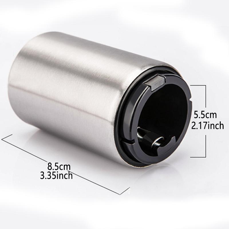 Bottle Opener Beer Opener Automatic Magnetic Beer Openers Bar Wine Stainless Steel Opener Kitchen Tool Destapadores De Cerveza