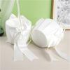 20 Cm White Flower Girls Basket Silk Wedding Basket for Flower Bride/Kids Hand Held Wedding Ceremony Party Decorations