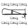 Wall Mount Saddle Rack with Pad Bar 8 Packs Horse Saddle Rack Stand
