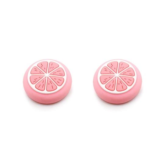 2Pcs Fruit Joystick Thumb Stick Grip Cap Cover for Switch Lite Game Controller