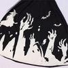 Girls Glow In The Dark Skeleton Ghosty Witch Costume Cosplay Halloween Costume Ghostly Skeleton Dress Witch Hat Gift
