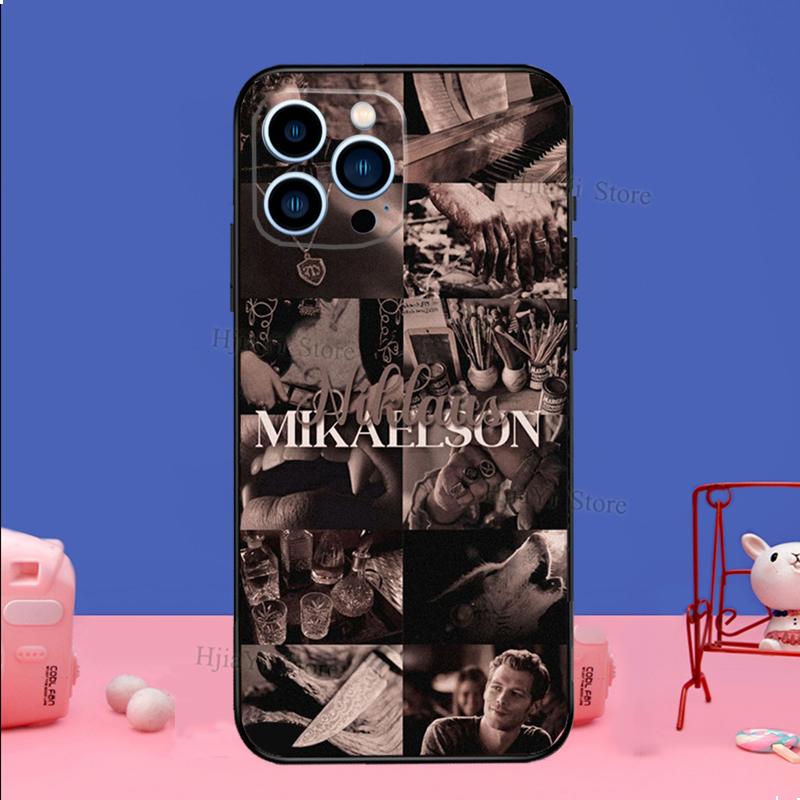 Klaus Mikaelson The Vampire Diaries Phone Case For iPhone 16 15 11 12 13 14 Pro Max Mini X XS XR Plus SE2 Funda Coque Cover