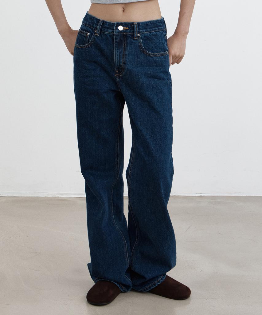 USS ARCHIVE Us405 Essential Straight Jeans (Dark Blue)