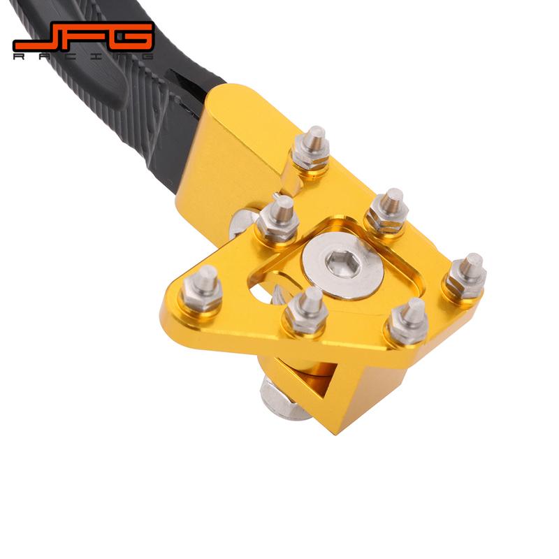 Motorcycle CNC Shifter Shift Rear Foot Brake Pedal Lever For SUZUKI RMZ250 08 2009 2010 2011 2012 2013 2014 2015 2016 2017 2018