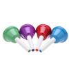 Handbell Hand Bell 8 Note Metal Colorful Kid Children Musical Toy Percussion Instrument