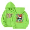Child Fashion Lightweight Long Sleeve Pullover With Pockets  Print Hoodie