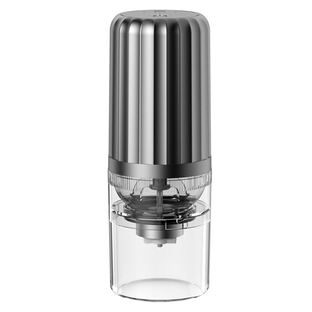 

Custom Grind Size Coffee Grinder Coffee Grinder USB Rechargeable Portable Coffee Mill ABS Material Powerful Motor Easy To Clean серый