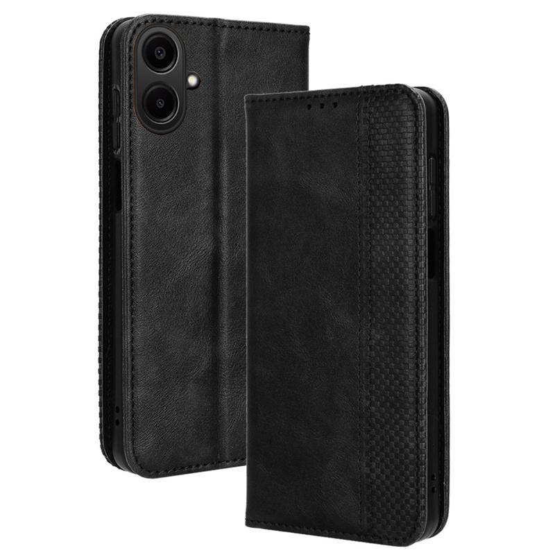 For Samsung Galaxy A07 / Galaxy A07S /Galaxy A08 Case Flip Wallet Magnetic Buckle Retro Leather Cover for Samsung Galaxy A07/A07S/A08 Phone Back Cover