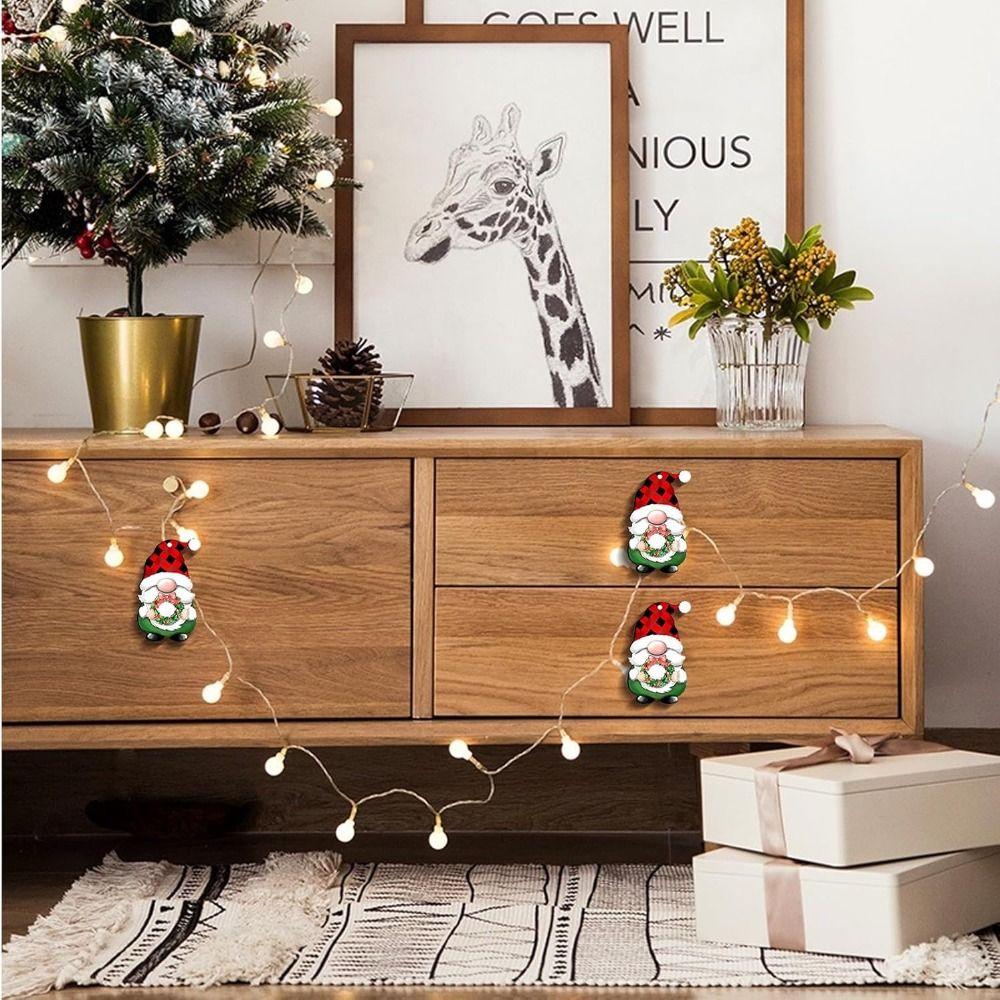 2Pcs Easy To Install Cabinet Knob Protection Covers Door Knobs Drawer Pulls  Xmas Decoration