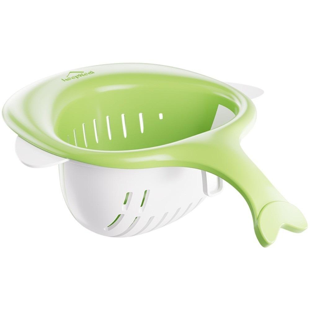

Easy Clean Plastic Magnetic Sink Colander Magnetic Quick Draining Kitchen Sink Drainer Leftover Drainage Basket Kitchen