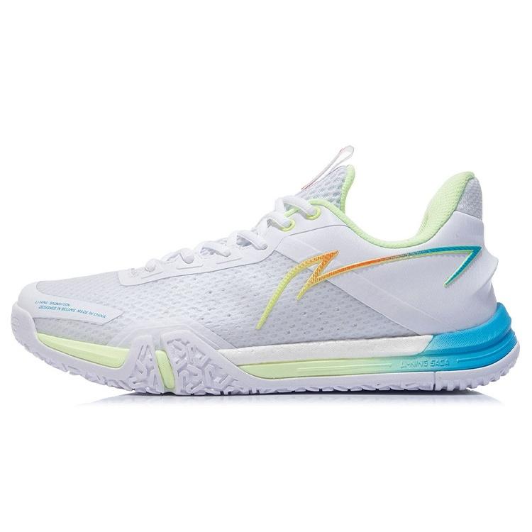 Li-Ning Ground Flying SE  White Light Green  Men s AYZS014-2 EU 37