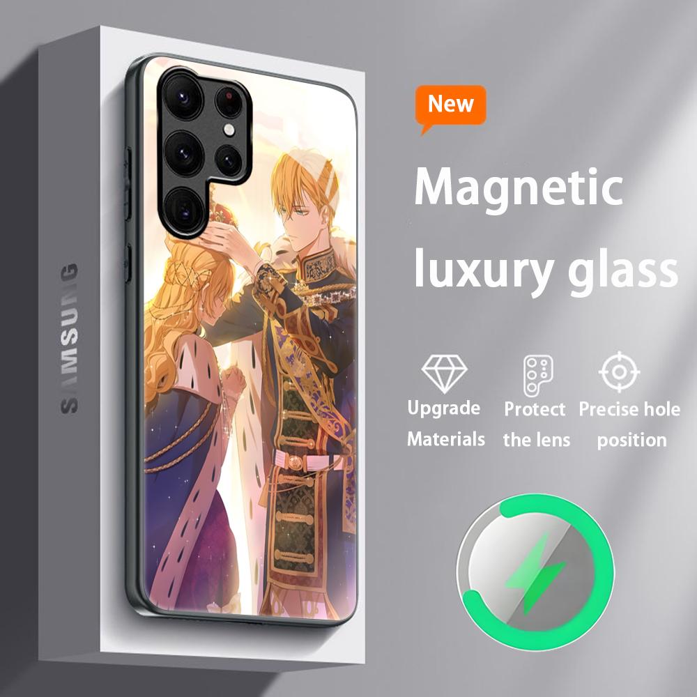 Who Made Me a Princess Comics Phone Case For Samsung S25 S24 S23 S22 S21 S20 Plus Ultra Note20 Glass Magnetic Case