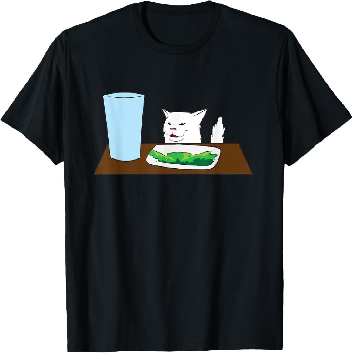 Cat Meme Design Cat Middle Finger T-Shirt XXXXXL разноцветный