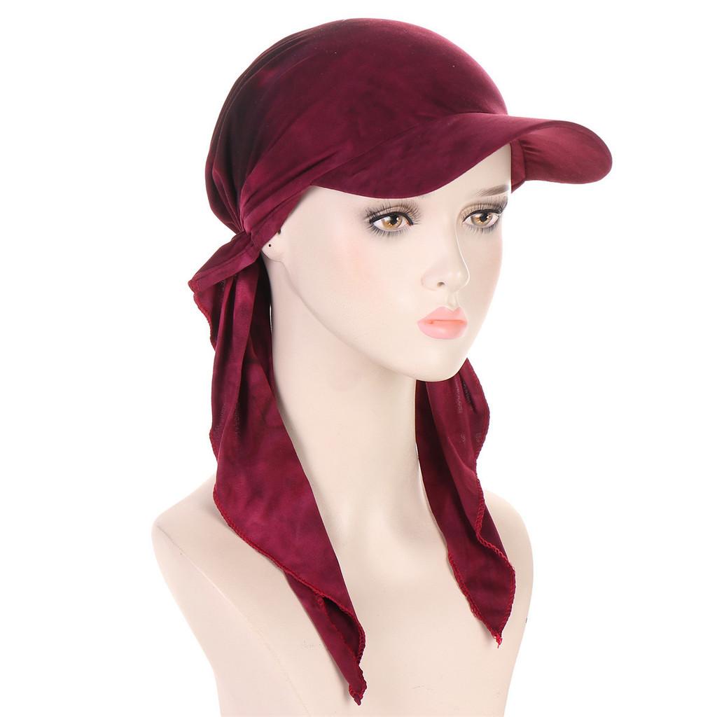 Elegant Head Wrap With Flower Motif For Daily Fashion And Outdoor Activities