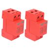 2 Stück DC 500V/DC 750V/DC 1000V SPD Schutzgeräte DC Photovoltaik Überspannungsableiter 2P 40KA FXD1‑PV40
