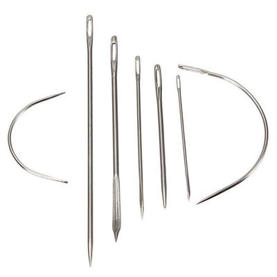7 Pcs/set Crafts Canvas Leather Upholstery Curved Hand Repair Sewing Needles