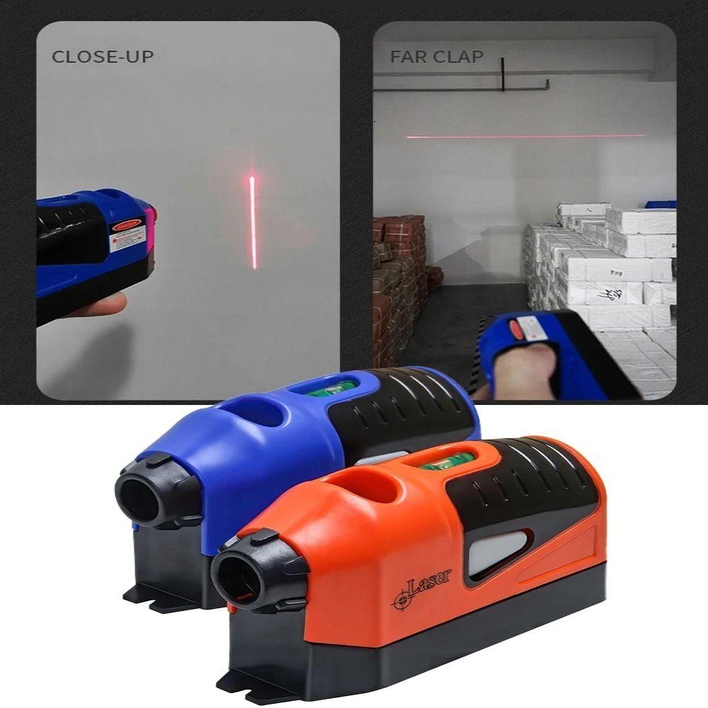 Laser Guided Spirit Level Tool Level Line Measurement Gauge Ceramic Tile