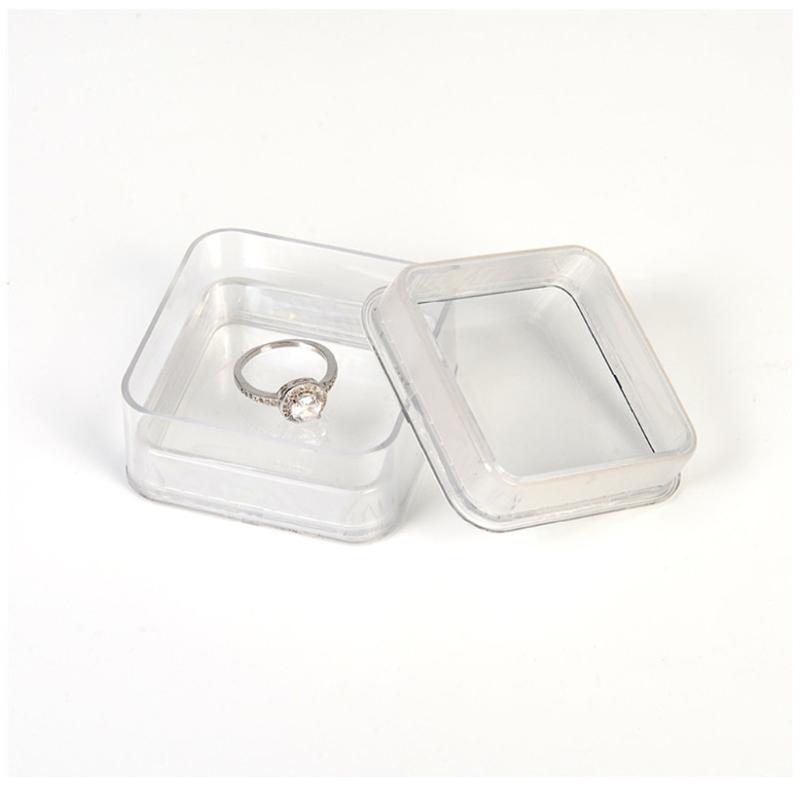 Practical Floating Frames Box Jewelry Display Stands Transparent Film Jewelry Display Box for Necklace Bracelet Earring