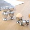 4Pcs Lot Stainless Steel Egg Holder Breakfast Egg Cup Stand Kitchen Accessories for Banquet Use