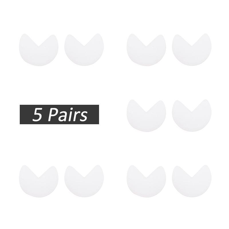 5 Pairs / Package Silicone Anti-slip Holder for Glasses Accessories Ear Hook Sports Eyeglass Temple Tip Stoppers Eyewear Hook