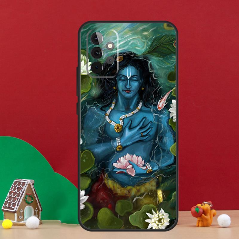 Indian God Lord Krishna Case For Samsung Galaxy A56 A33 A13 A36 A23 A52 A32 A12 A54 A34 A14 A16 A53 A15 A35 A55 A17