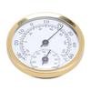 Termometru Higrometru de Interior Fahrenheit Celsius Aliaj de Aluminiu Montat pe Perete Măsurător de Temperatură și Umiditate