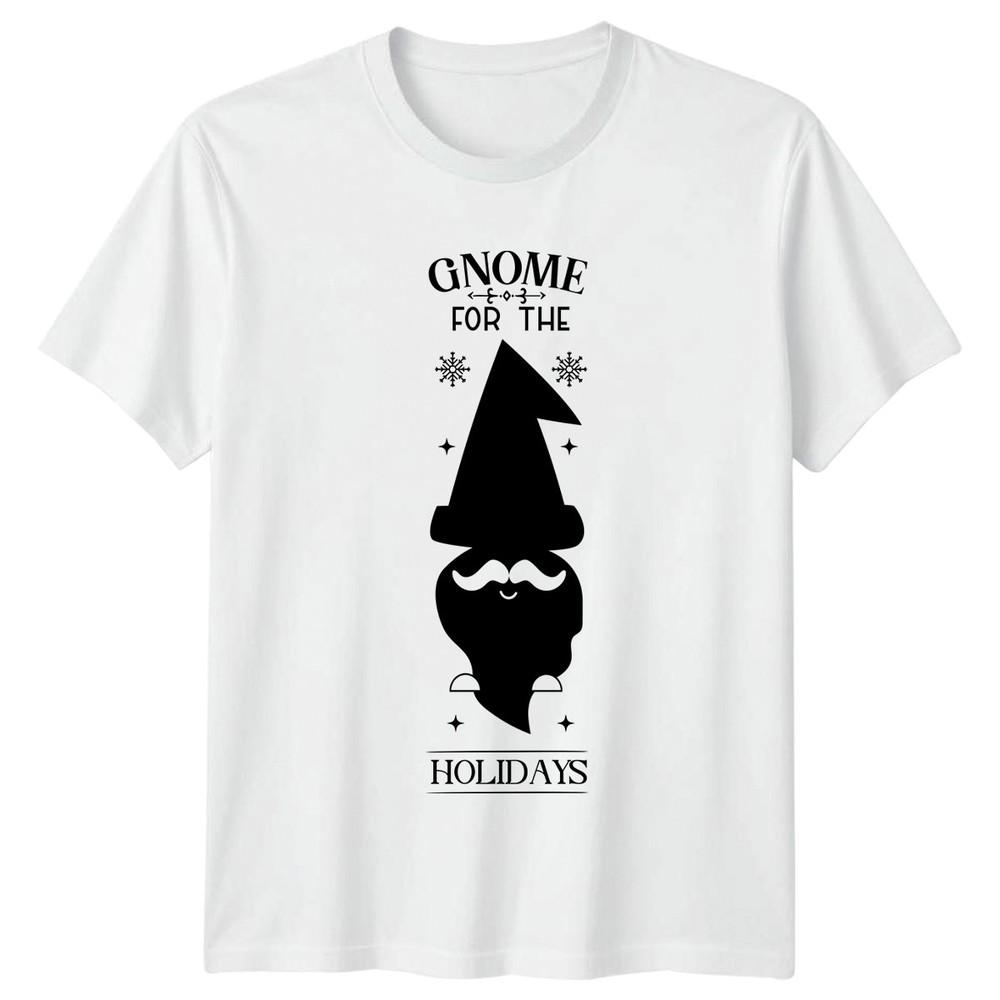 Gnome For The Holidays TShirt Festive Gnome Christmas Gift For Him And Her S