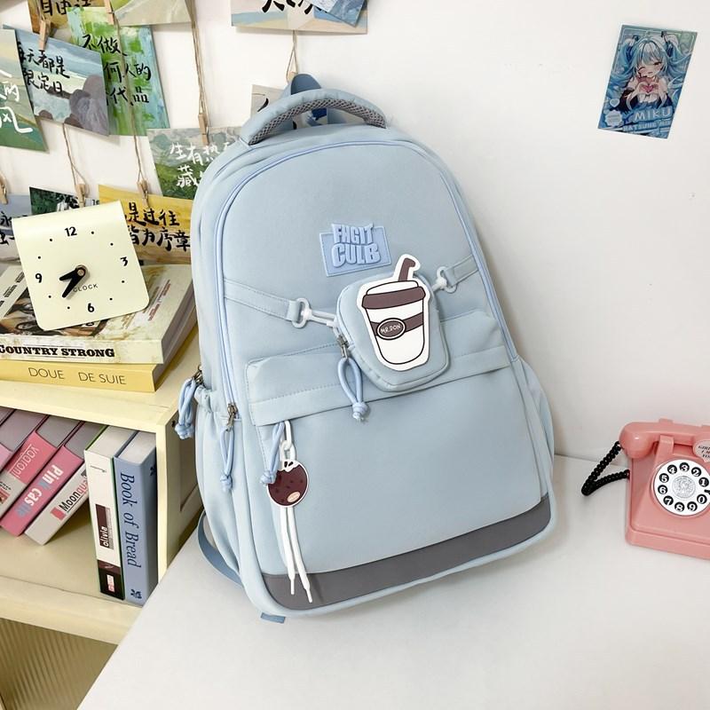 The Schoolbag Is High-value, Sweet and Cute, and the Schoolbag Is Casual, Simple, Light and Versatile.