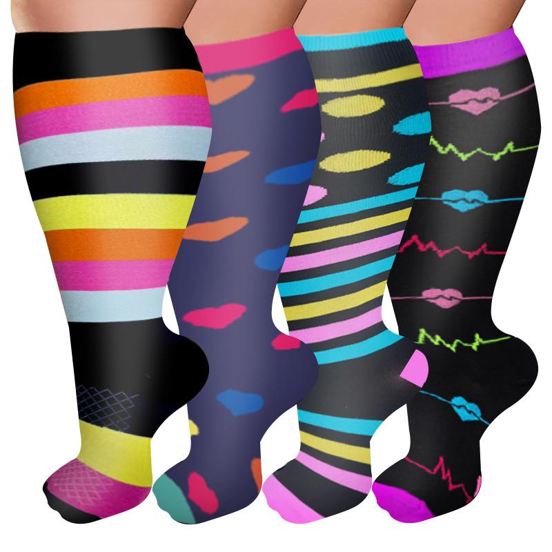 

Pressure Socks Compression Socks Fattened Plus Compression Socks Fat Calf 4XL
