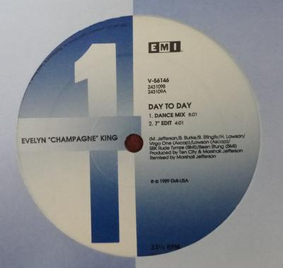 12inch Record EVELYN KING  Day To Day V56146 EMI USA 1989 US Dance  Electronica Used